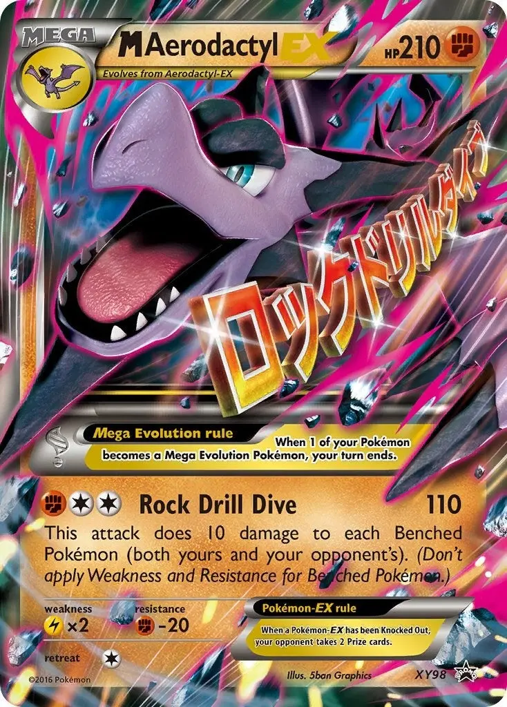 M Aerodactyl Ex (Xy98) (Pr) 1