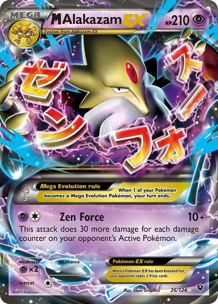 M Alakazam Ex (26/124) (Fco) 1