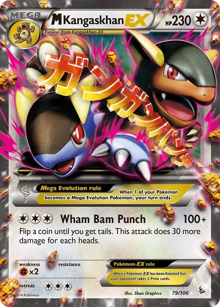 M Kangaskhan Ex (79/106) (Flf) 1