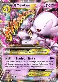 M Mewtwo Ex (64) (64/162) (Bkt) 1