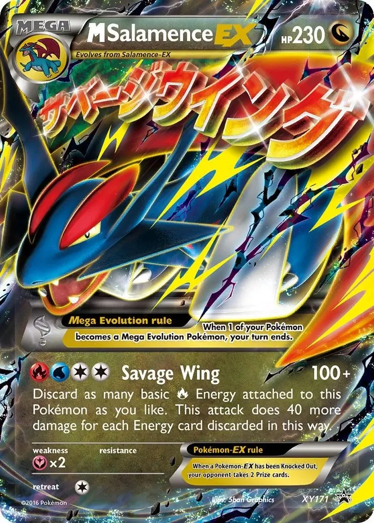 M Salamence Ex - Xy171 (Xy171) (Pr) 1