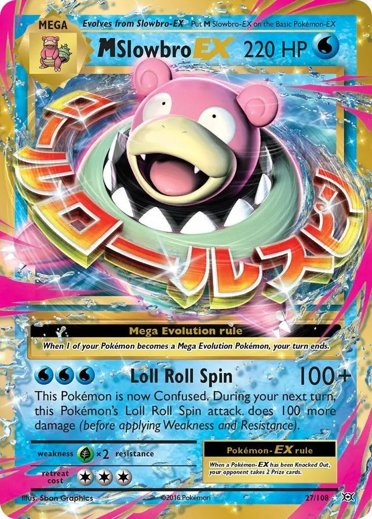M Slowbro Ex (27/108) (Evo) 1
