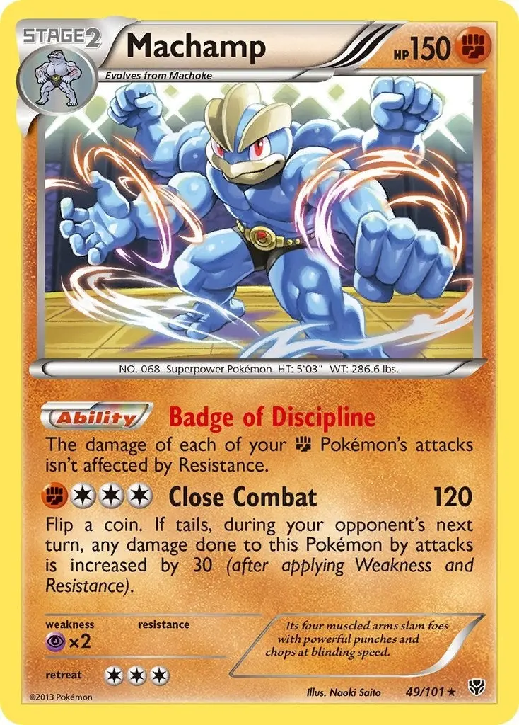 Machamp (49) (49/101) (Plb) 1