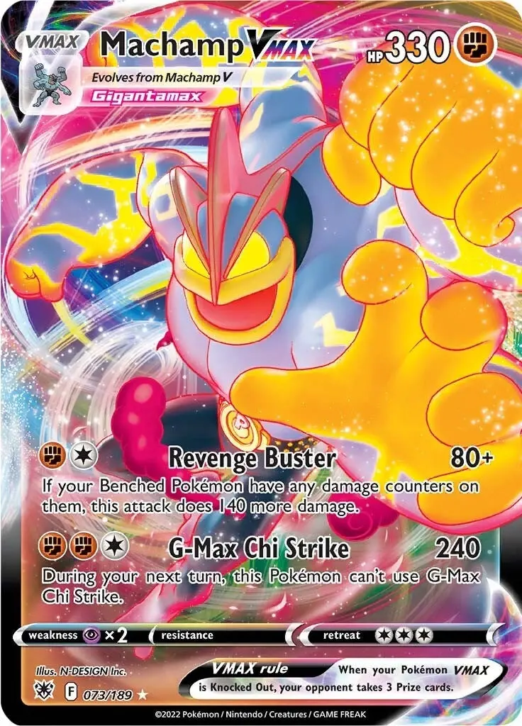 Machamp Vmax (073/189) (Swsh10) 1