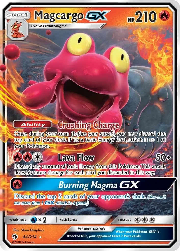 Magcargo Gx (44/214) (Sm8) 1