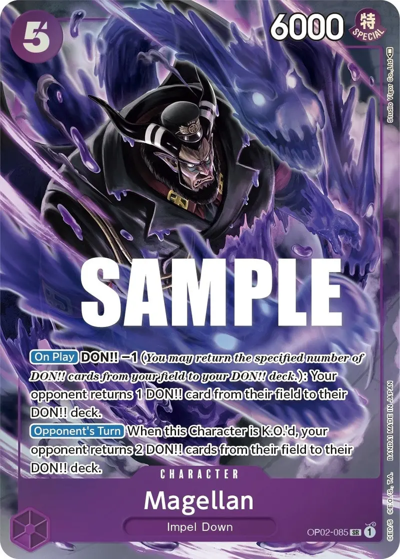 Magellan (085) (Alternate Art) (Op02-085) (Op02) 1