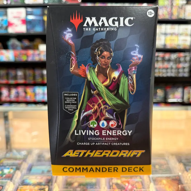 Magic: The Gathering - Aetherdrift - Commander Deck (Living Energy) 1