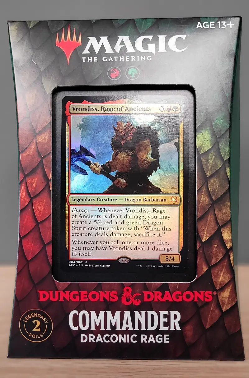 Magic: The Gathering - Afr Commander Deck - Draconic Rage 1