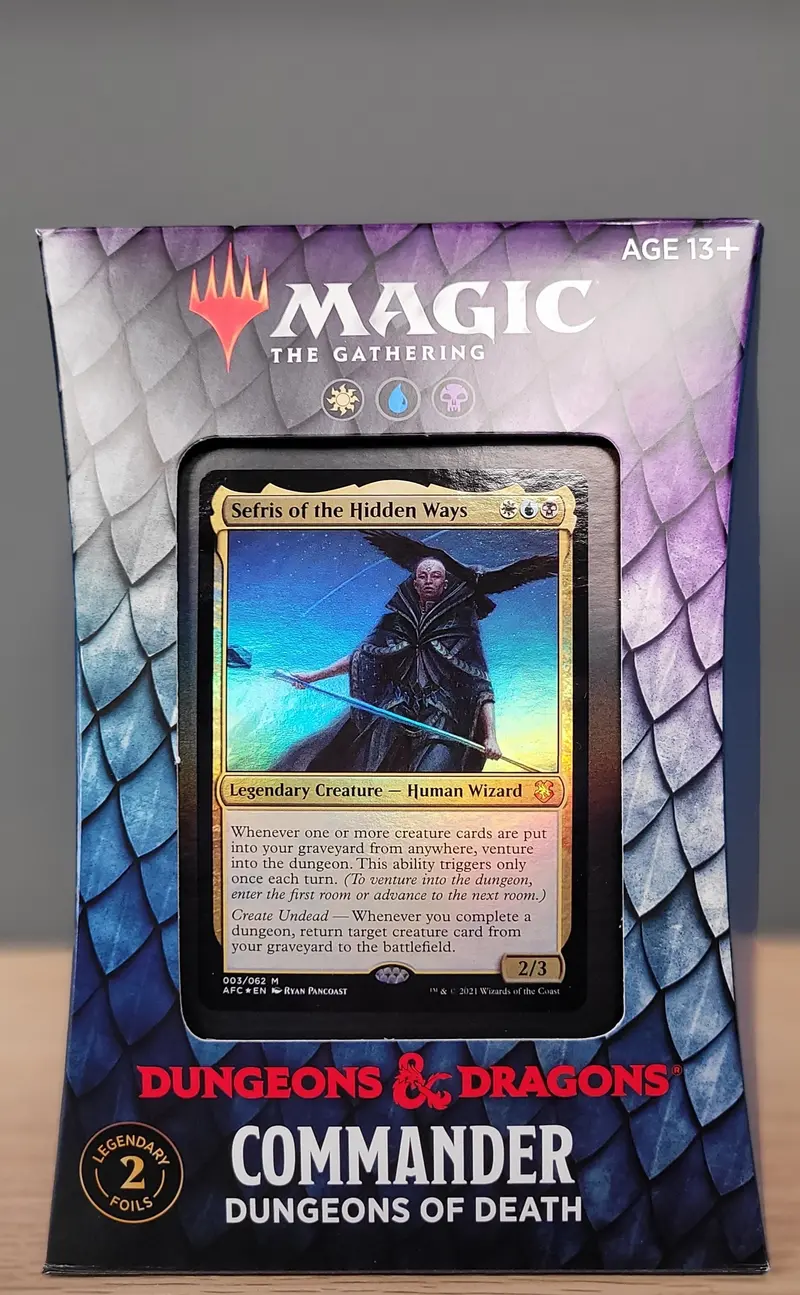 Magic: The Gathering - Afr Commander Deck - Dungeons Of Death 1