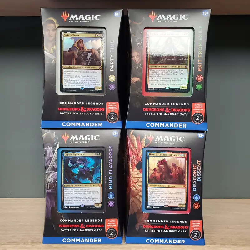 Magic: The Gathering - Commander Legends: Battle For Baldur's Gate - Commander Deck Display 1