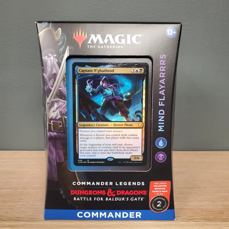 Magic: The Gathering - Commander Legends: Battle For Baldur's Gate - Commander Deck (Mind Flayarrrs) 1