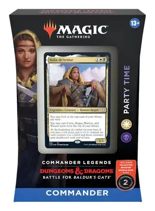 Magic: The Gathering - Commander Legends: Battle For Baldur's Gate - Commander Deck (Party Time) 2