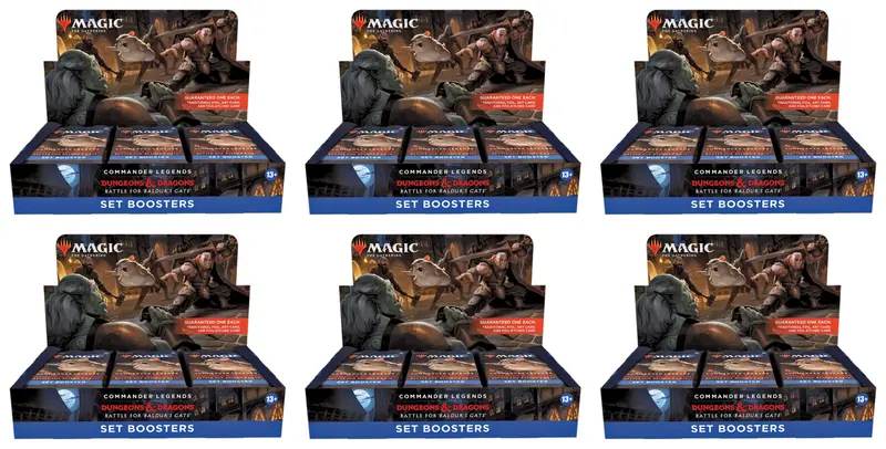 Magic: The Gathering - Commander Legends: Battle For Baldur's Gate - Set Booster Case 1