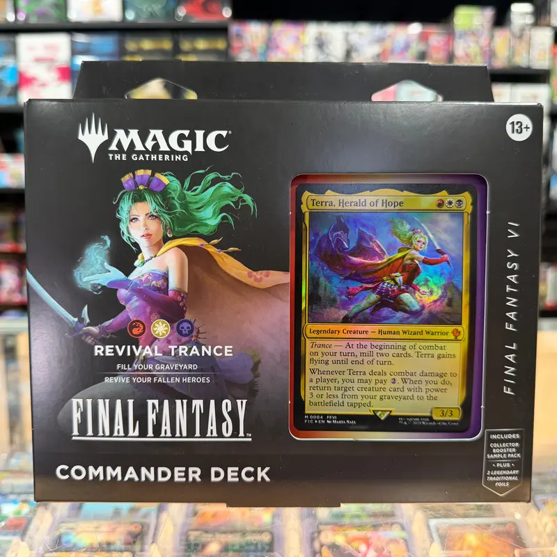 Magic: The Gathering - Final Fantasy - Commander Deck (Revival Trance) 1
