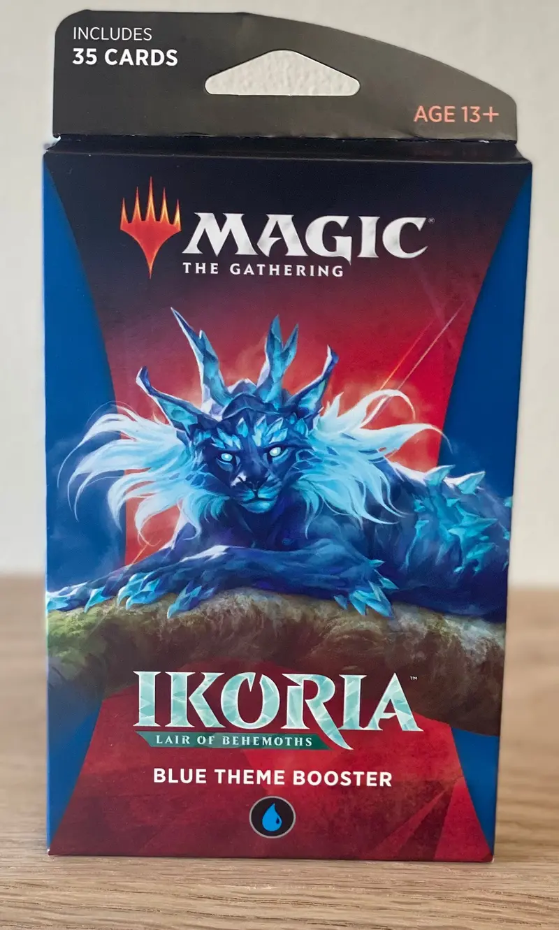 Magic: The Gathering - Ikoria Lair Of Behemoths Theme Booster - Blue 1