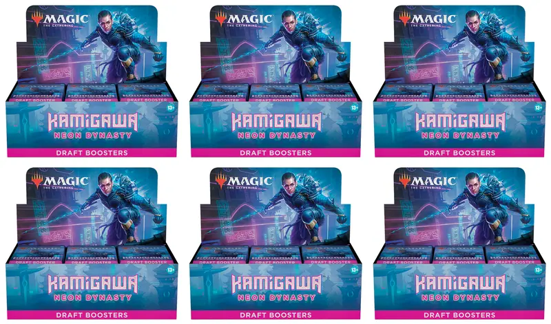 Magic: The Gathering - Kamigawa: Neon Dynasty - Draft Booster Case 1