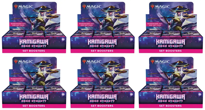 Magic: The Gathering - Kamigawa: Neon Dynasty - Set Booster Case 1