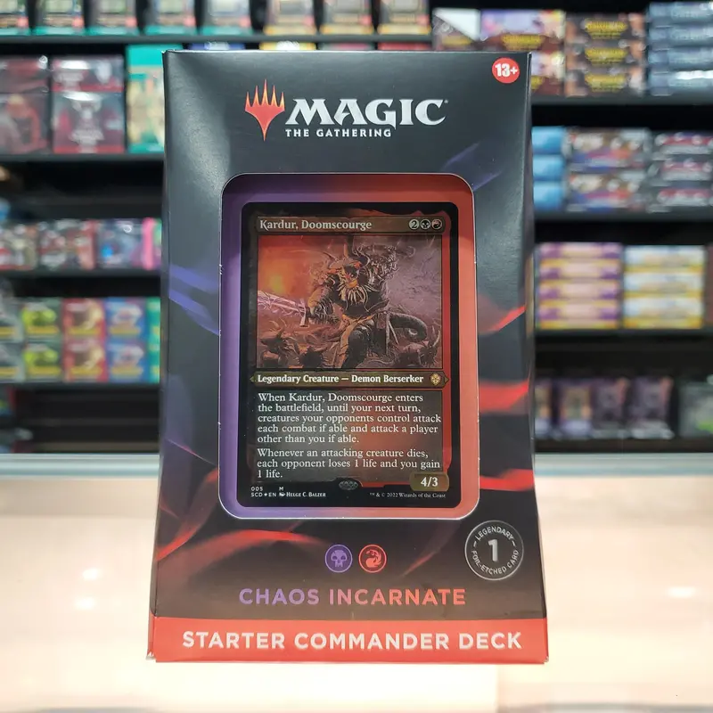 Magic: The Gathering - Starter Commander Deck (Chaos Incarnate) 1
