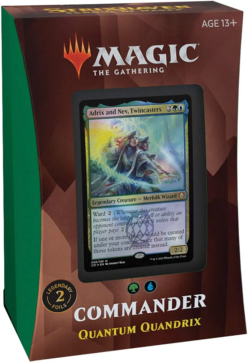 Magic: The Gathering - Strixhaven: School Of Mages - Commander Deck (Quantum Quandrix) 1