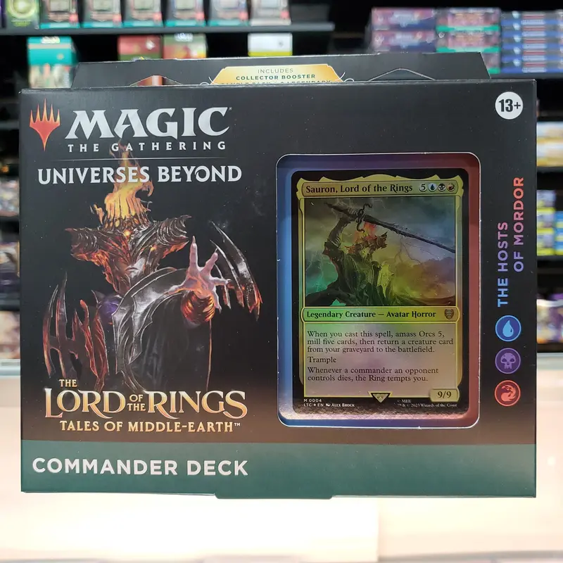 Magic: The Gathering - The Lord Of The Rings: Tales Of Middle-Earth - Commander Deck (The Hosts Of Mordor) 1