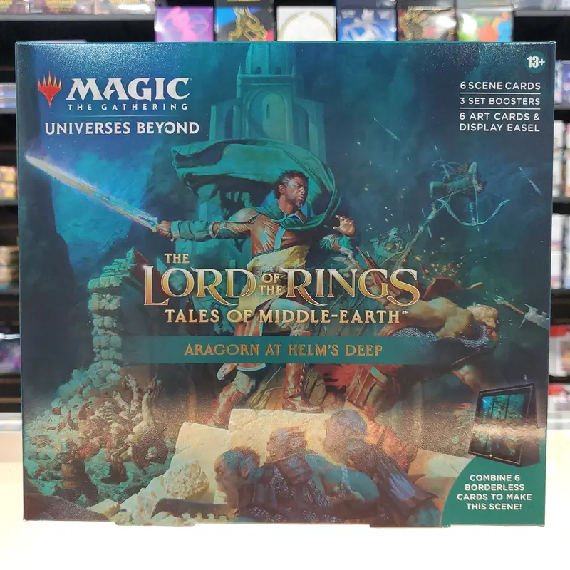Magic: The Gathering - The Lord Of The Rings: Tales Of Middle-Earth - Scene Box (Aragorn At Helm's Deep) 1