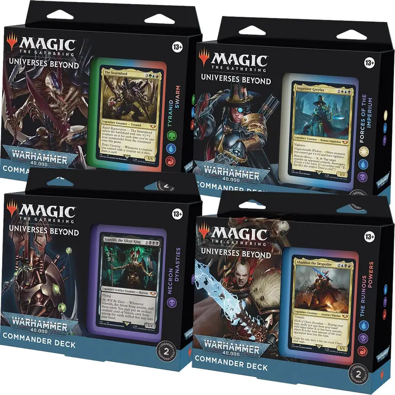 Magic: The Gathering - Universes Beyond: Warhammer 40,000 - Commander Deck Display 1