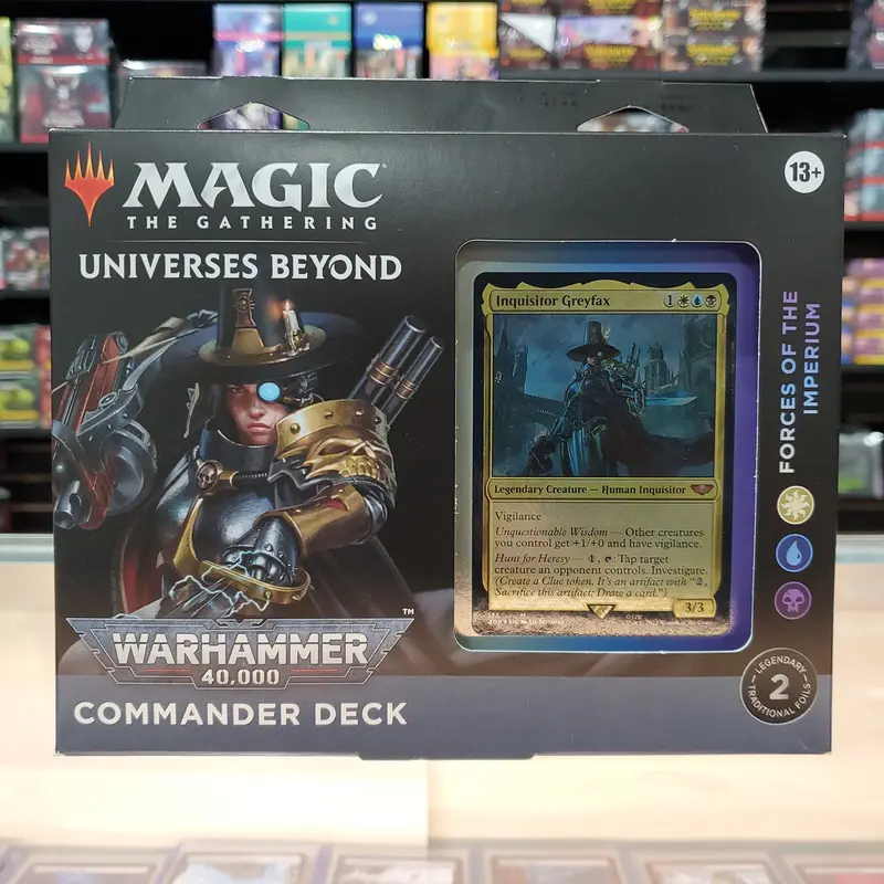 Magic: The Gathering - Universes Beyond: Warhammer 40,000 - Commander Deck (Forces Of The Imperium) 1