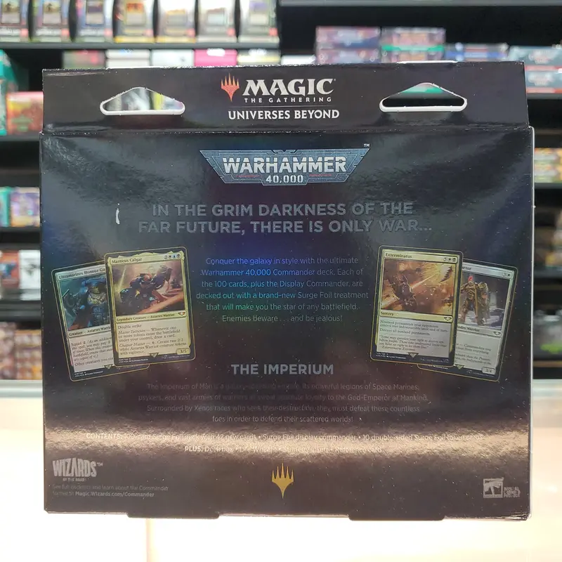Magic: The Gathering - Universes Beyond: Warhammer 40,000 - Commander Deck (Forces Of The Imperium - Collector's Edition) 2