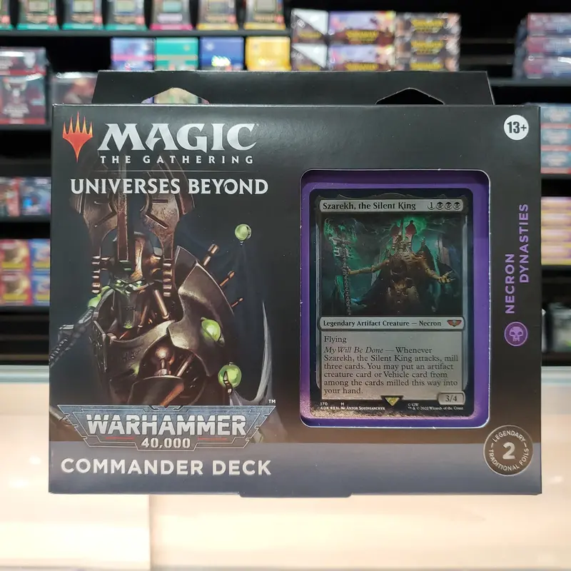 Magic: The Gathering - Universes Beyond: Warhammer 40,000 - Commander Deck (Necron Dynasties) 1