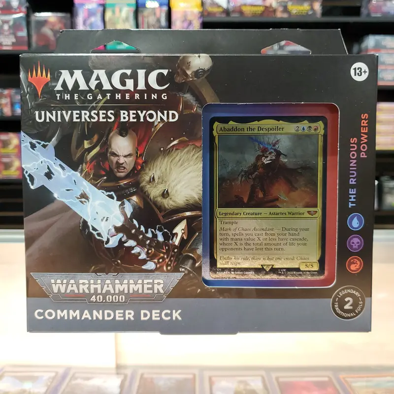 Magic: The Gathering - Universes Beyond: Warhammer 40,000 - Commander Deck (The Ruinous Powers) 1
