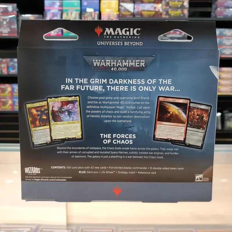 Magic: The Gathering - Universes Beyond: Warhammer 40,000 - Commander Deck (The Ruinous Powers) 2