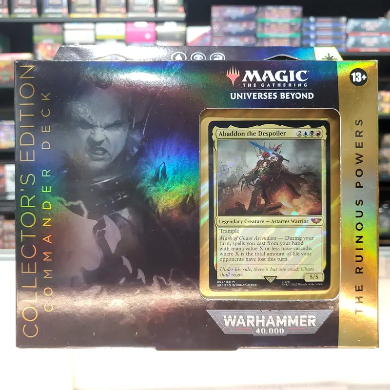 Magic: The Gathering - Universes Beyond: Warhammer 40,000 - Commander Deck (The Ruinous Powers - Collector's Edition) 1