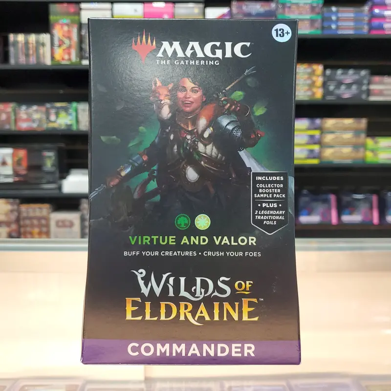 Magic: The Gathering - Wilds Of Eldraine - Commander Deck (Virtue And Valor) 1