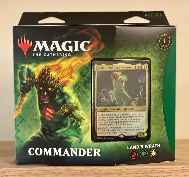 Magic: The Gathering - Zendikar Rising Commander Deck - Land's Wrath 1