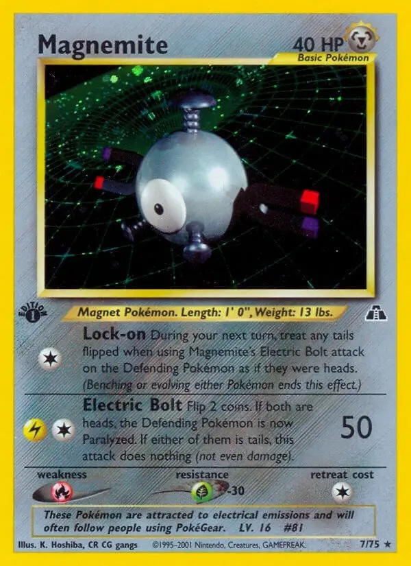 Magnemite (7) (07/75) (N2) 1