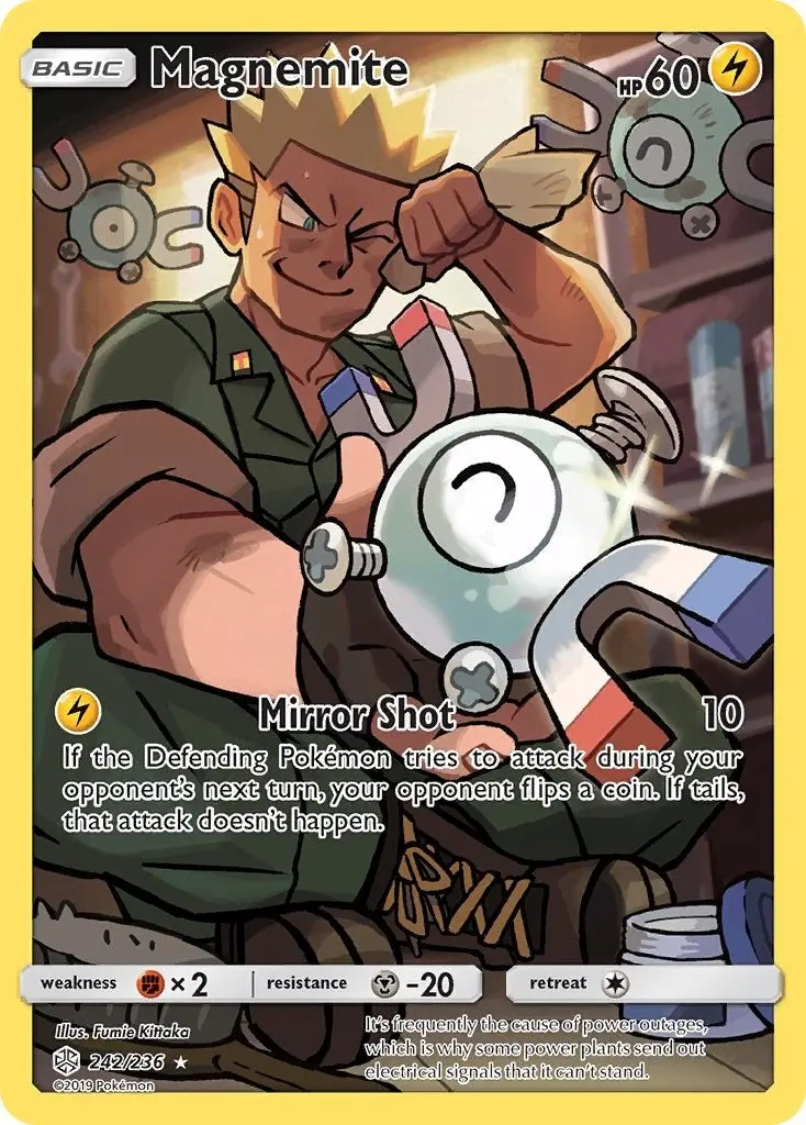 Magnemite (Secret) (242/236) (Sm12) 1
