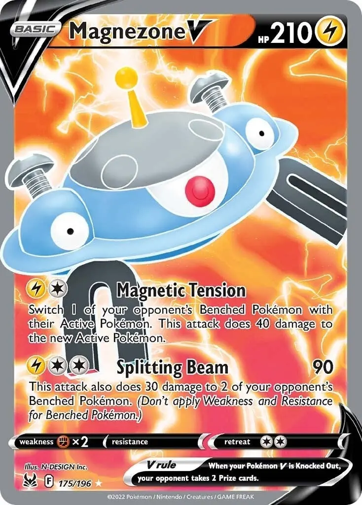 Magnezone V (Full Art) (175/196) (Swsh11) 1