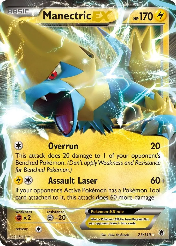 Manectric Ex (23/119) (Phf) 1
