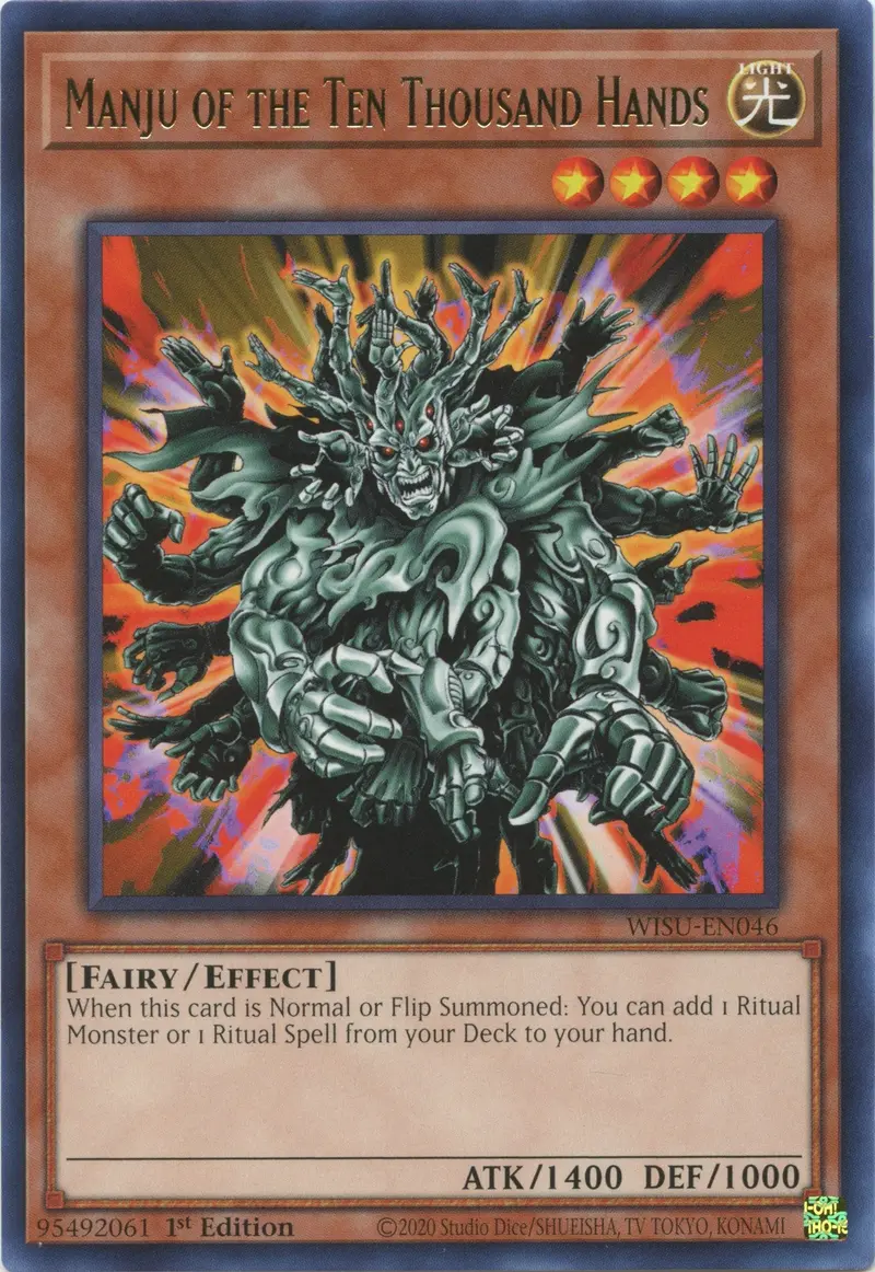 Manju Of The Ten Thousand Hands [Wisu-En046] Rare 1