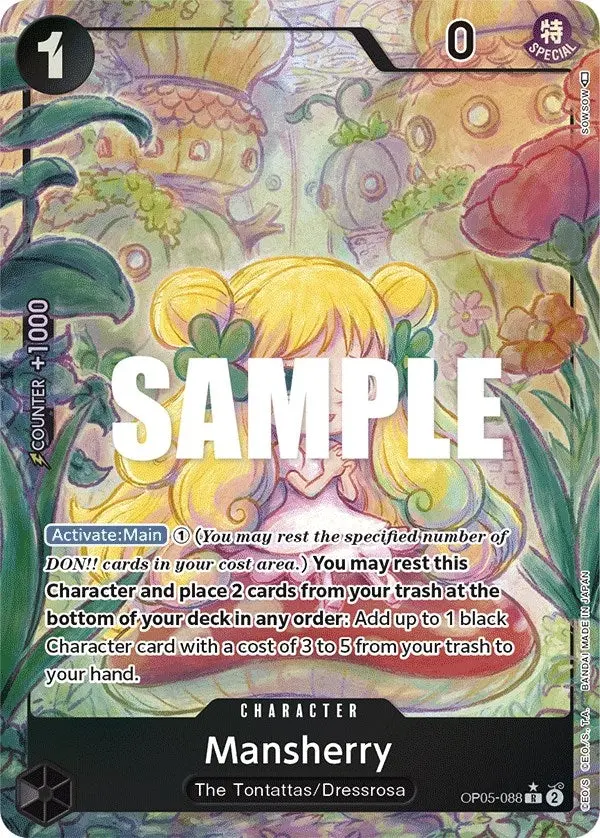 Mansherry (Alternate Art) (Op05-088) (Op05) 1