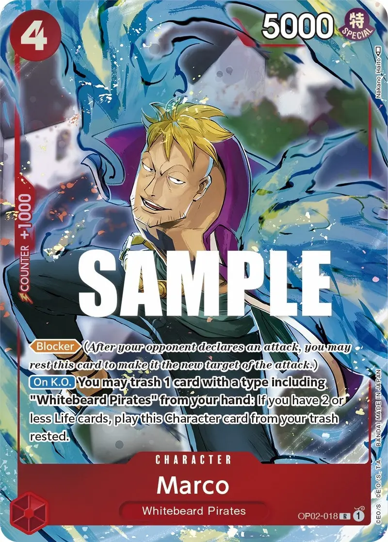 Marco (Alternate Art) (Op02-018) (Op02) 1