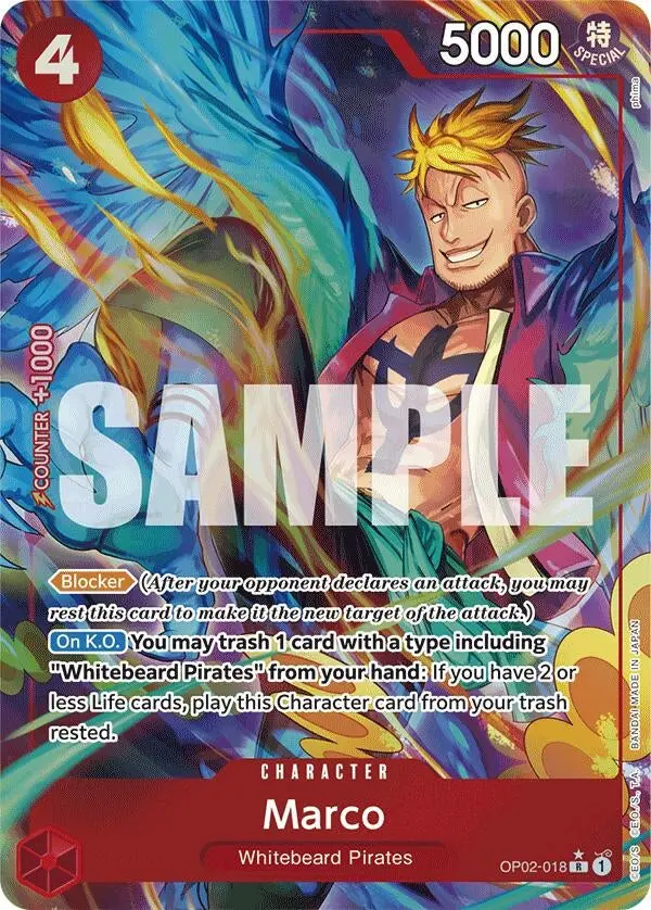 Marco (Alternate Art) (Op02-018) (Prb-01) 1