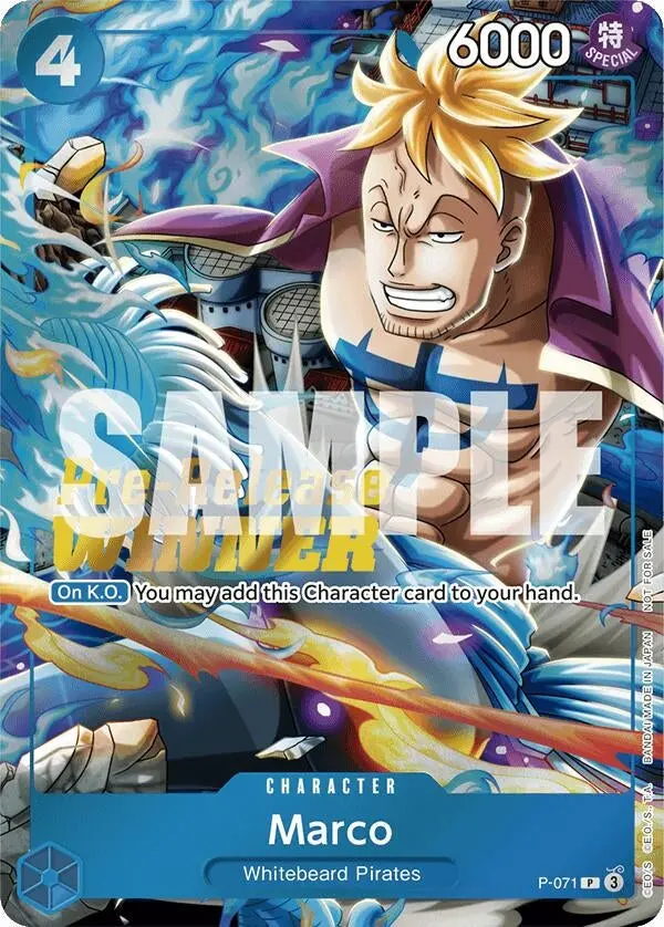 Marco (Two Legends Pre-Release Winner) (P-071) (Op-Pr) 1
