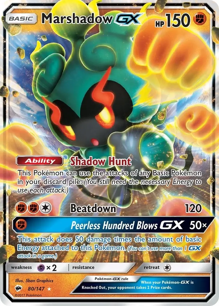 Marshadow Gx (80/147) (Sm03) 1