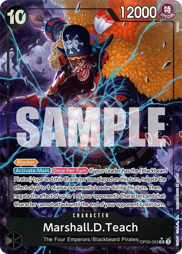Marshall.D.Teach (093) (Alternate Art) (Op09-093) (Op09) 1