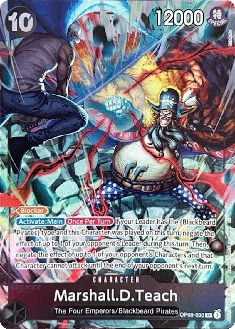 Marshall.D.Teach (093) (English Version 2Nd Anniversary Set) (Op09-093) (Op-Pr) 1
