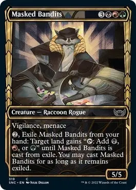 Masked Bandits (Showcase) (319) (Snc) 1
