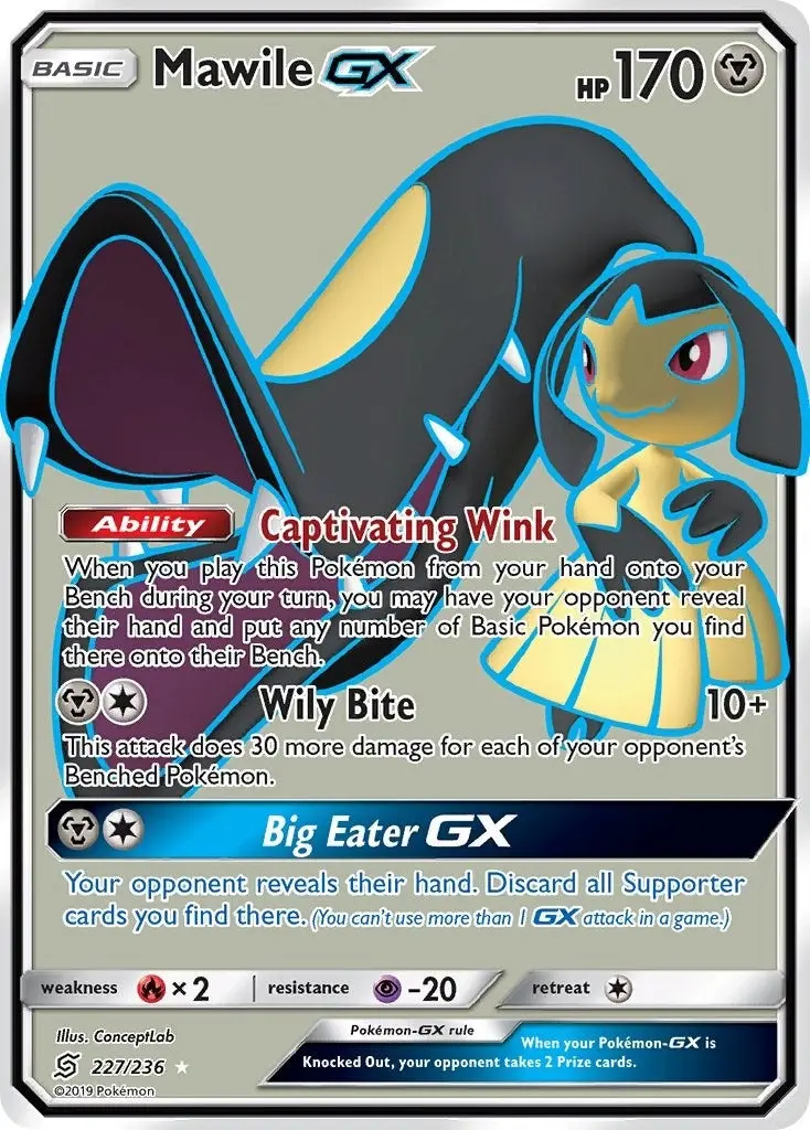 Mawile Gx (Full Art) (227/236) (Sm11) 1