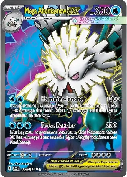 Mega Abomasnow Ex (157/132) (Meg) 1