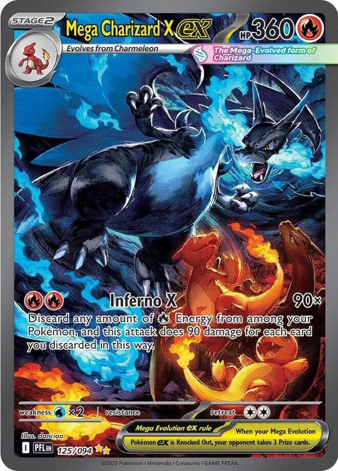 Mega Charizard X Ex (125/094) (Pfl) 1